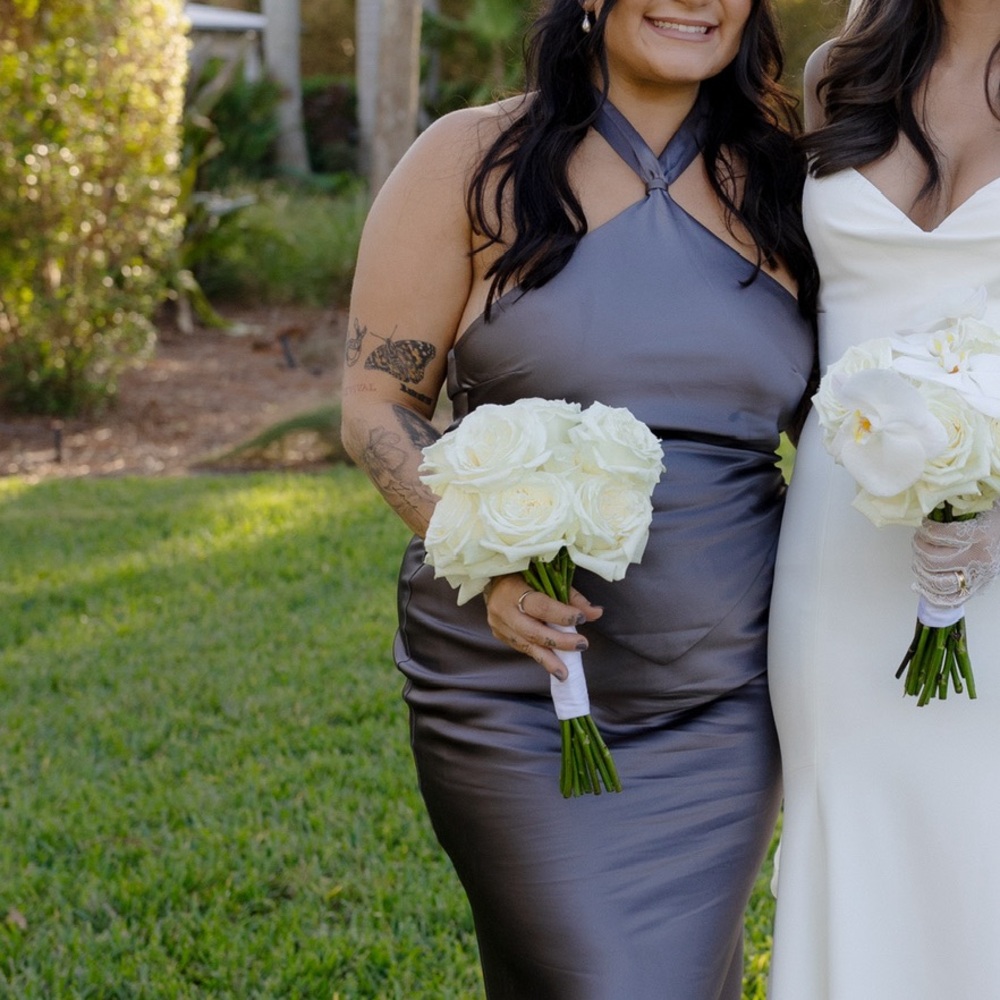 Retrofete Ester dress - charcoal